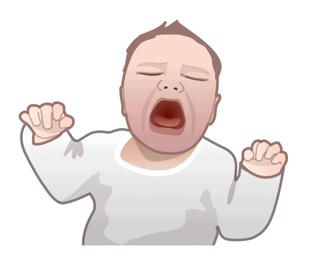 Hur gör man om bebis sätter i halsen (spädbarn 0-1 år)?