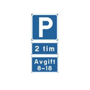 Regler tilläggstavlor 8-18 samt 2 tim