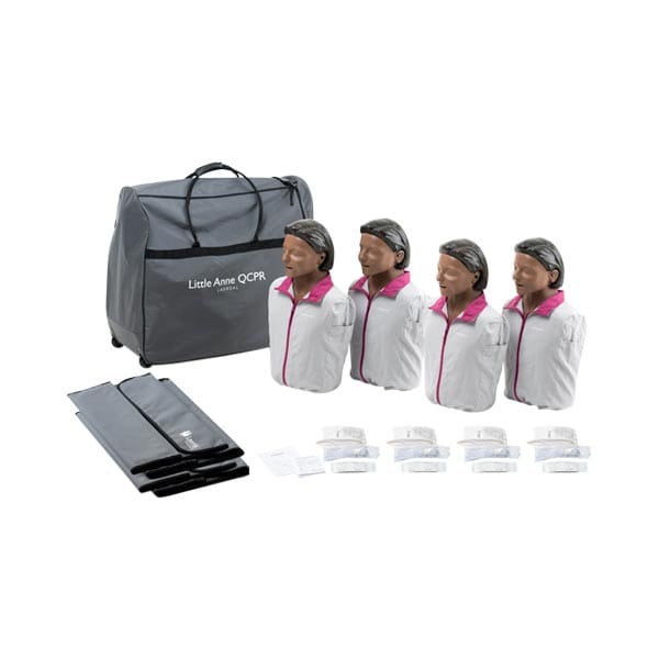 Little-Anne QCPR 4-pack med mörk hud HLR-docka