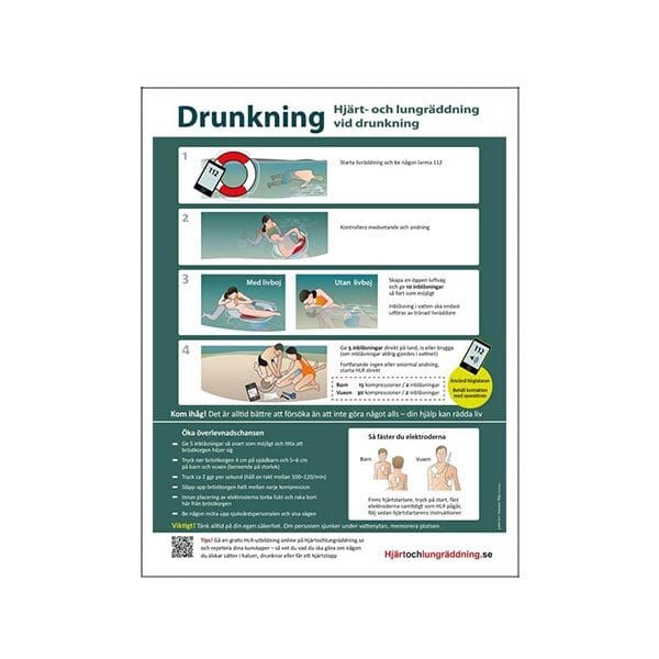Handlingsplan HLR vid drunkning A4