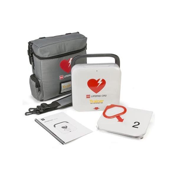 Övningshjärtstartare Lifepak CR2 Trainer inklusive väska