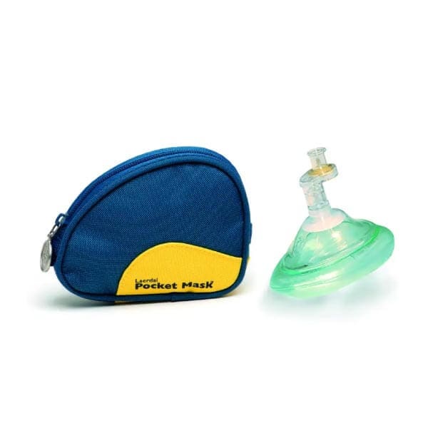 Pocketmask, Laerdal, i blå mjukväska - 82004002