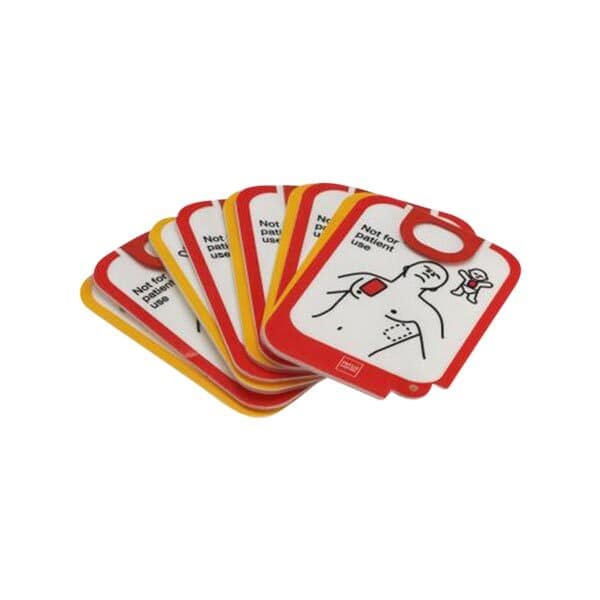 Träningselektroder övningshjärtstartare Lifepak CR2 5-pack