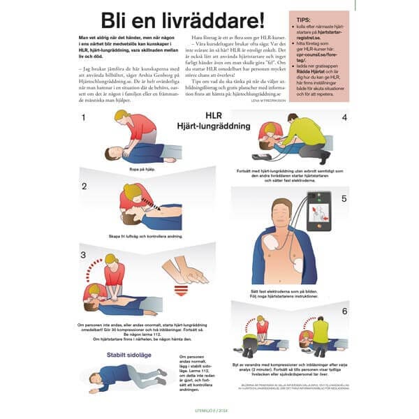 Samarbete Tidningen Utemiljö Nr 8 - 2014 HLR