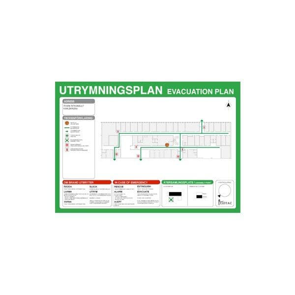 Utrymningsplan