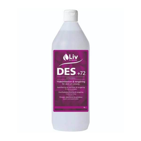 Ytdesinfektion Liv Des +72 - 1 liter