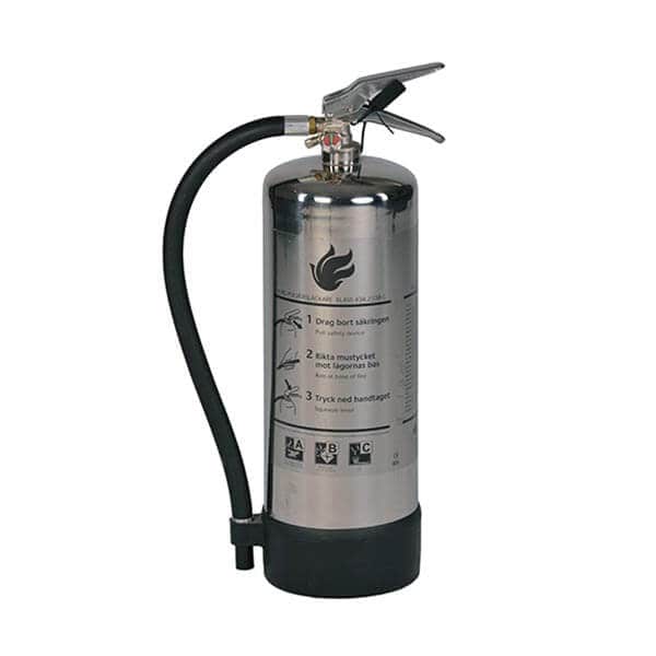 Brandsläckare pulver 6 kg rostfri - Dafo 43A